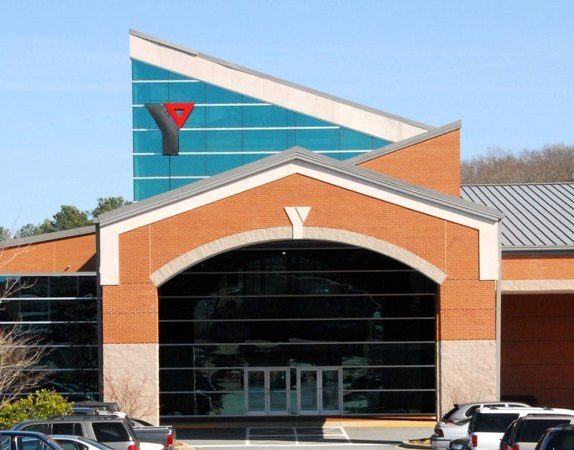 YMCA Glass Construction Building