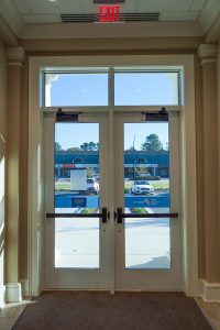 First Citizens Bank in Anderson, SC doors interior