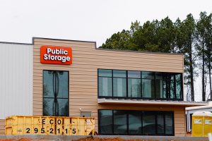 Front entrance of Self Storage