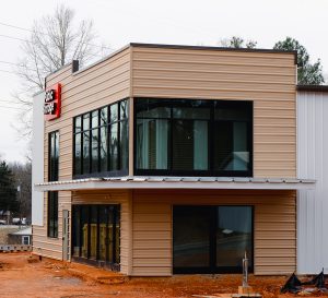 Front entrance of Self Storage