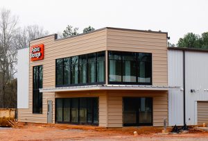 Front entrance of Self Storage