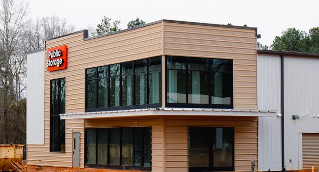 Front entrance of Self Storage
