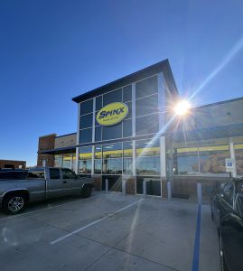 Front entrance of Spinx