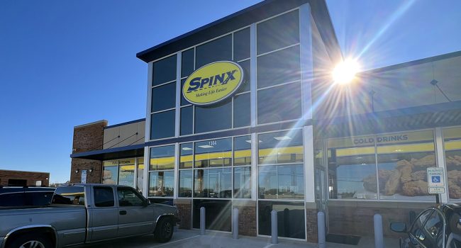 Front entrance of Spinx