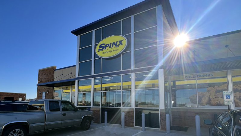 Front entrance of Spinx