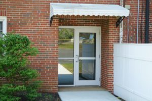 Capstone Church glass door